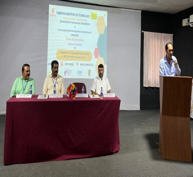 Workshop on Application of PLC & SCADA in Product Design	